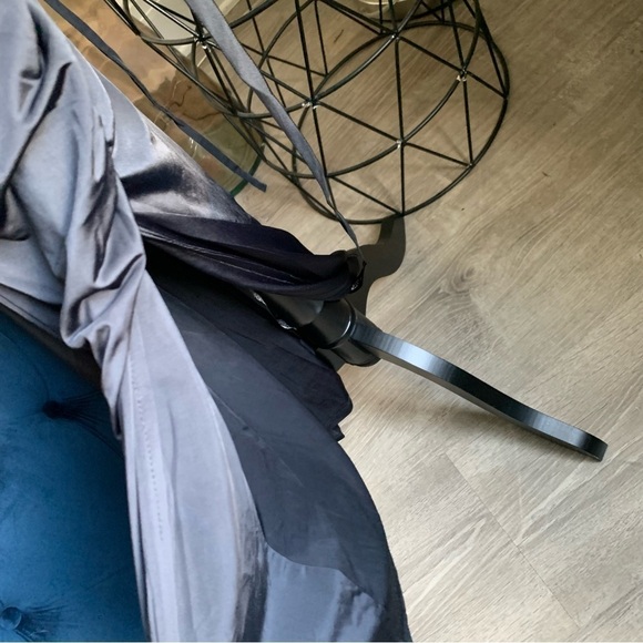 HEIRESS BLACK MAXI SKIRT - Picture 11 of 15